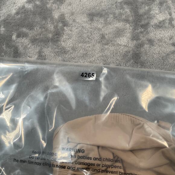 Skims Bra Womens XL Beige Seamless Sculpt Bralette Wirefree Unpadded - Picture 9 of 9